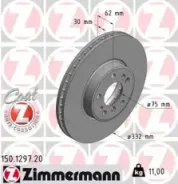���� ��������� ! �����. 332x30/62-5x120 BMW X5 3.0/4.4/3.0D 00 Zimmermann 150.1297.20 150129720 ����