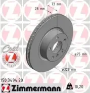 ���� ��������� ! �����. 328x28/73-5x120 BMW F25 2.0/3.0i/D 10 Zimmermann 150.3494.20 150349420 ����
