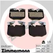 ������� �������� ! �����. 126x95x20 BMW 7 Series G11/G12 14 Zimmermann 22425.200.1 224252001 ����