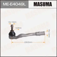 ���������� ������� ���� Masuma AUDI A6 14-18 LH, ����� MEE4049L ����