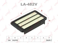 ������ ��������� LYNXauto LA482V LA482V ����
