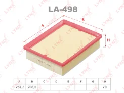 ������ ��������� LYNXauto LA498 LA498 ����