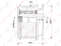 ����� ���������� ���� ���������� LYNXauto PA-1038 PA1038 ����