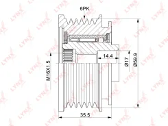 ����� ���������� ���� ���������� LYNXauto PA-1175 PA1175 ����