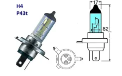 ����� ����������� H4 12v 60/55w ����� Whitebeam 1�� ������� Koito 0456WB 0456WB ����