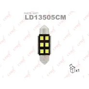 ����� ������������ LED C5W T11x35 12V SV8,5-8 SMDx6 7000K CANbus Lynxauto LD13505CM LD13505CM ����
