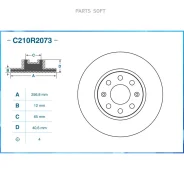 ��������� ���� �������� C210R2073 Cworks C210R2073 C210R2073 ����