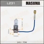 ����� ���������� Masuma Clearglow H3 (PK22s, T12), 24�, 70��, 3200�, 1 ��, ���. L231 L231 ����