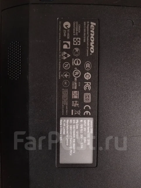 Lenovo G580. 15.6", 2,4����, ��� 8 ��, ���� 240���, WiFi: 1, Bluetooth: 1, ����������� �� 2��. ����
