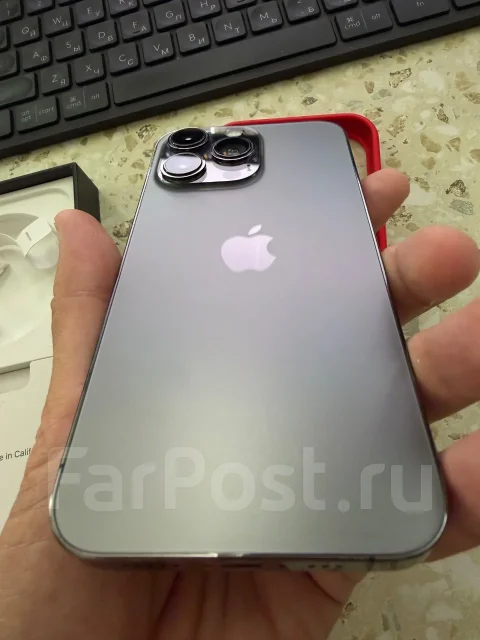 Apple iPhone 13 Pro. �/�, 128 ��, ������, 3G, 4G LTE, Dual-SIM, NFC, eSIM, ������� �������, ������������ ������� ����