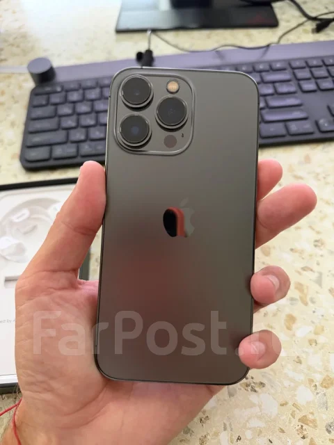 Apple iPhone 13 Pro. �/�, 128 ��, ������, 3G, 4G LTE, Dual-SIM, NFC, eSIM, ������� �������, ������������ ������� ����