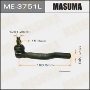 ���������� ������� Masuma ME3751L Toyota Camry / ACV30 0103 ME3751L ����