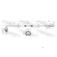 ������ ABS ������ ����� Febest 24606007 24606007 ����