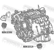 ������� ��������� ������ (��������������) Febest BZM221RH BZM221RH ����