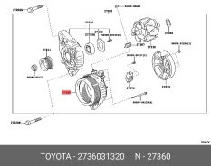 ���������� ������� Toyota 2736031320 2736031320 ����