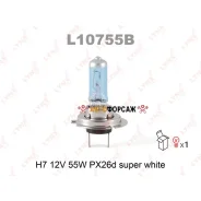����� H7 12V 55W PX26D Super White Lynxauto L10755B Lynxauto L10755B ����