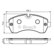 ������� ��������� �������� Mercedes Sprinter Bosch 0986495107 0986495107 ����