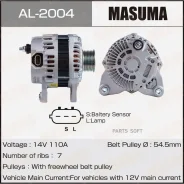 ��������� 14V/100A Masuma AL-2004 Masuma AL-2004 AL2004 ����