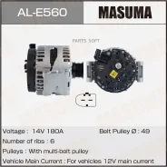 ��������� 14V/180A Masuma AL-E560 Masuma AL-E560 ALE560 ����