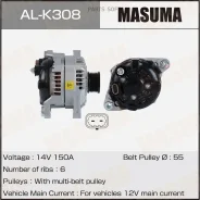 ��������� 14V/150A Masuma AL-K308 Masuma AL-K308 ALK308 ����