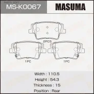 ������� ��������� �������� ������ Masuma MS-K0067 Masuma MS-K0067 MSK0067 ����