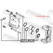 ����������� �������� ���������� ��������� (�� ��� �������), ����� ����/��� Febest 0275R52F 0275R52F ����