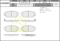 ������� ��������� �������� Hyundai Veracruz, ix55 (������� ��������, �������� �������� ��������� ������� �������� ���) AC2222C Anchi AC2222C ����