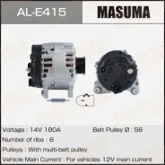 ���������, Volkswagen / CNRB. CASA, CASD, CJMA, CVWA, CRCD (14V/180A) Masuma AL-E415 / ALE415 ALE415 ����