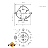 ��������� AUDI A3 03- NRF 725063 725063 ����