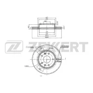 ���� ��������� �����. Land Rover Freelander 98- Zekkert BS-5621 BS5621 ����