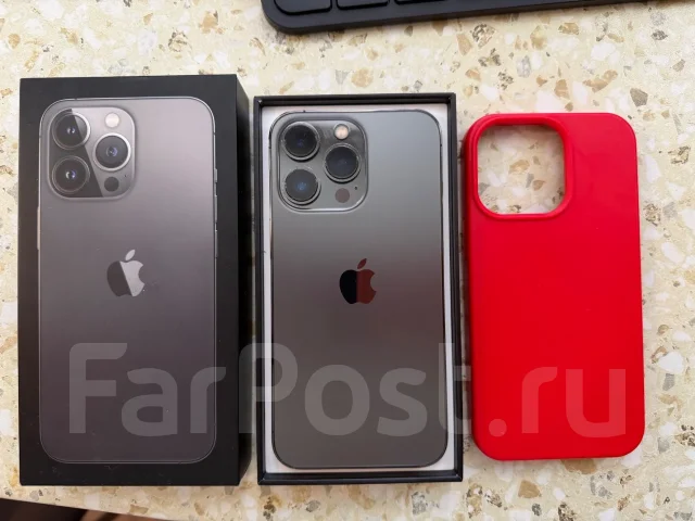 Apple iPhone 13 Pro. �/�, 128 ��, ������, 3G, 4G LTE, Dual-SIM, NFC, eSIM, ������� �������, ������������ ������� ����