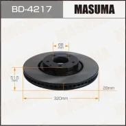 ���� ��������� Masuma BD-4217 TK78-33-251A ����