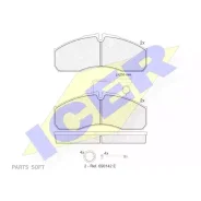 ������� �������� �.! Hyundai XG 25/30/300 2.5i V6/3.0i V6 99 ICER 141889 141889 141889 ����