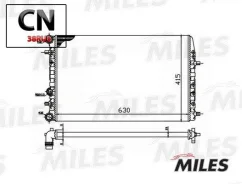 �������� (������������ ������) VAG POLO / Fabia 1.2-2.0/1.4TD/1.9TD 99-09) (Nissens 652711) Miles ACRM042 ACRM042 ����