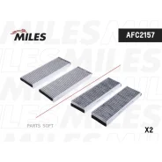 ������ ������ �������� (�������� 2 ��) AUDI A6 04- (Filtron K1162A-2x MANN CUK3023-2) AFC2157 Miles AFC2157 AFC2157 ����