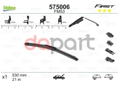 ����� ���������������� (������������/ 21 (525�� Valeo 575006 575006 ����