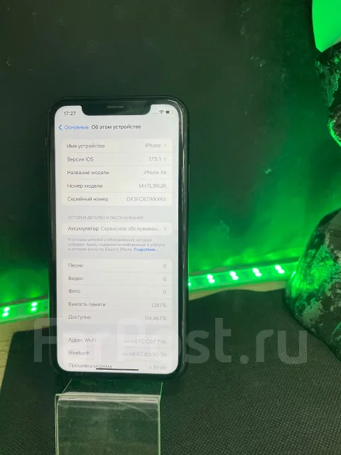 Apple iPhone Xr. �/�, 128 ��, ������, 3G, 4G LTE, 5G ����