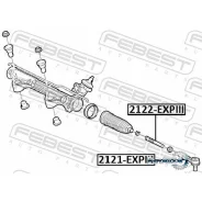 ���� ������� FORD Explorer 2002-2011 [CAN] Febest 2122Expiii 2122EXPIII ����