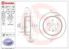 08. A111.10_���� ���� 08a11110 Brembo 08A11110 ����
