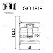 ���� ���������� �������� AUDI A4 [B6] (2000-2004) 34X104 [178Trialligo1818] GO1818 ����