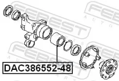 ��������� ������ ������� Subaru Legacy 90 [178Febestdac38655248] DAC38655248 ����