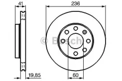 ���� ��������� �������� ������������� Chevrolet AVEO (T200) (2003-2008)/AVEO (T250) (200 D=236 mm. 6/7 ���. [178Bosch986478192] 986478192 ����