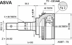 ���� ������� | ����� ����/��� | Toyota/ Carina E(UKP) 1.6L/32*56*26 �� [178Asvatyce1A48] TYCE1A48 ����