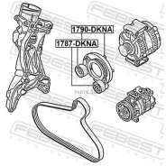 ����� �������� Febest 1787DKNA 1787DKNA ����