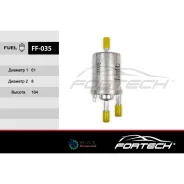 ������ ��������� VW GOLF VI (2009-2012) VW Jetta IV (1998-2005) VW POLO V (2009- ) Skoda Octavia II (2004-2013) Fortech FF035 FF035 ����