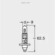 ����, ������ 64150-1BL ����� H1 12V 55W P14.5s Original LINE �������� ������������ �/� (���) 1 ��. Osram 64150-01B 6415001B ����
