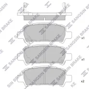 ������� ��������� �������� Subaru Forester 2.0 97-02/Impreza 00/Legacy 98 SP2120 SP2120 ����