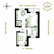 3-���������, ����� �������� 1/2. ����������, 76,1���.��., 1/4 ���� ����� � IV ��. 2026 ����
