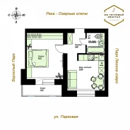 1-���������, ����� �������� 1/3. ����������, 38,1���.��., 4/4 ���� ����� � IV ��. 2026 ����