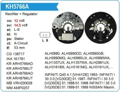 ������� ����+��������� ��������� Nissan VQ30, VQ35 UTM KH5766A ����